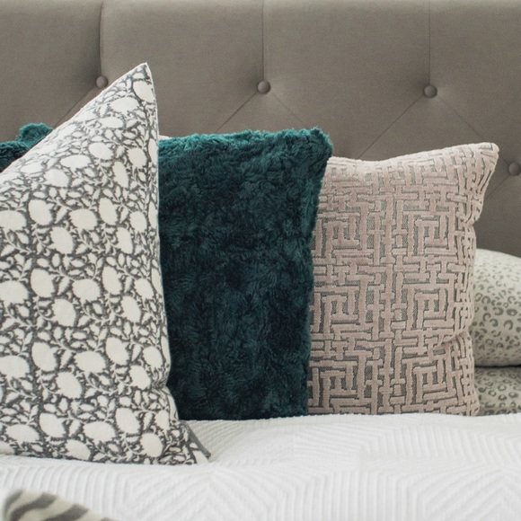 Faux Fur Pillows from West Elm - pair of 2 - Picture 3 of 6